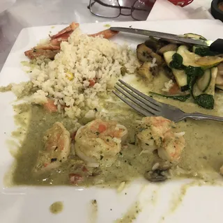 Camarones SoLuna Dinner