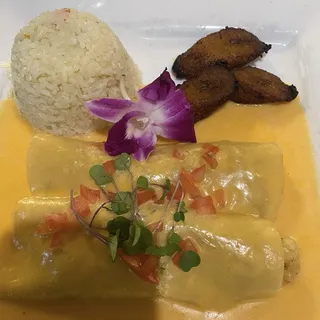 Enchiladas de Camaron Dinner