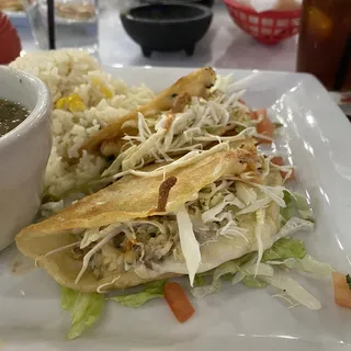 Tacos de Pescado Dinner