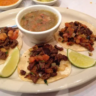 Tacos al Carbon Dinner
