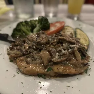 Chicken Marsala Dinner