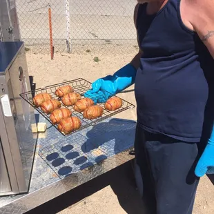 Armadillo egg, right out of the smoker