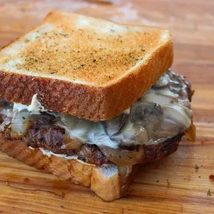 Ribeye steak sandwich