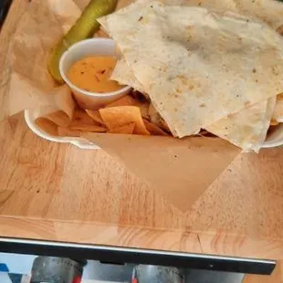 Quesadilla box