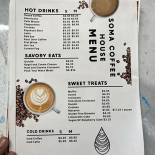 Great Menu!