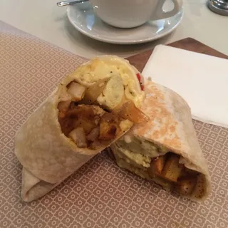 Spiced Breakfast Burrito