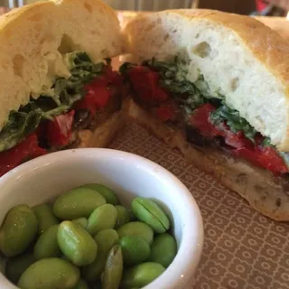 Roasted Eggplant Sandwich