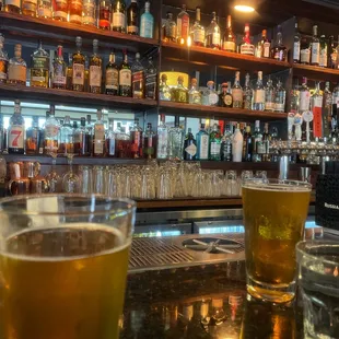 Happy hour beer combo. $10 for a beer &amp; a shot of either Jameson or Milagro. Can't beat it.