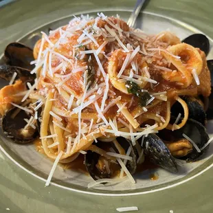 Seafood Linguine