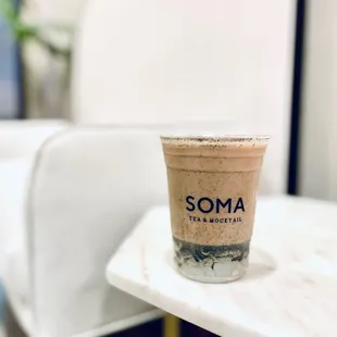 Sesame Milk Tea 50% sugar - good; however the sesame seed needs to be finer in texture or else you can choke on this.