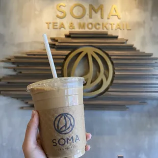 4.15.22 Signature milk tea...the stuff here tastes too dilute