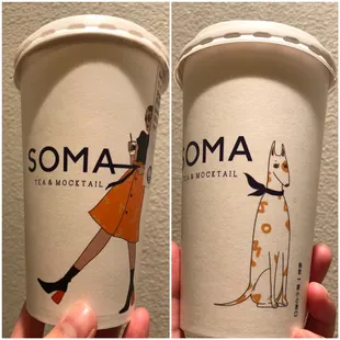 Cute illustrations on the cup, however 25% sugar for their signature milk tea is overly sweetened twice now.