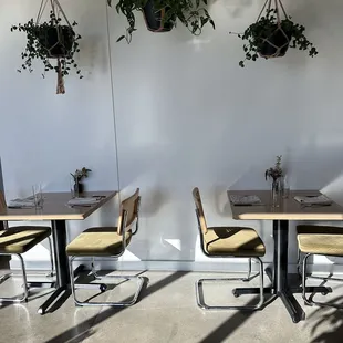 Inside seating