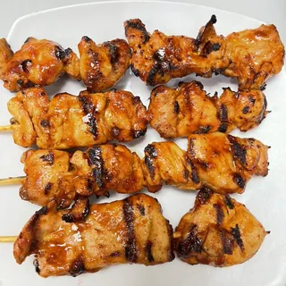 BBQ Chicken Skewers(4)