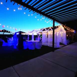 Evening Weddings and Events