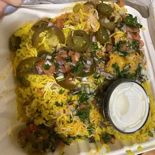 Look at the container