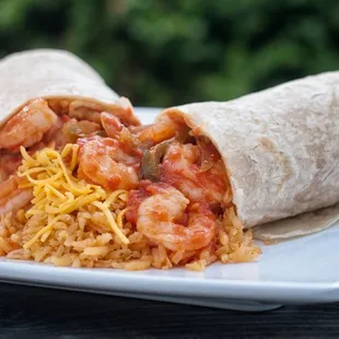 Shrimp Burrito