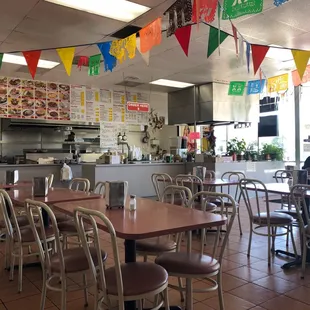 the interior of a restaurant