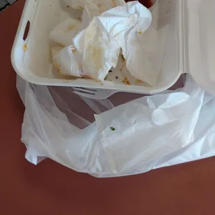 The tacos were so good there was nothing left not even a piece of onion