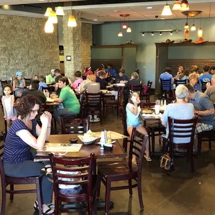 One of the dining rooms