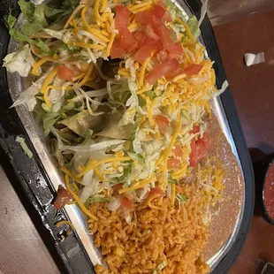Taco platter