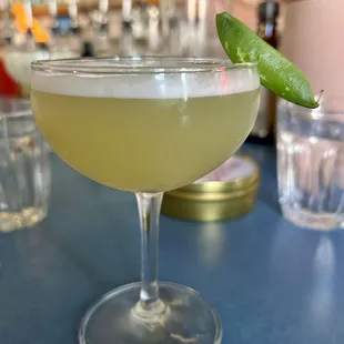 Pea cocktail