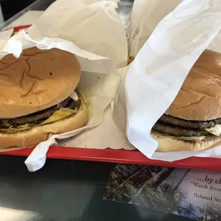 Someburger with double meat.