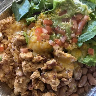 Chicken Someburro bowl