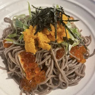 Spicy Crab Cold Soba