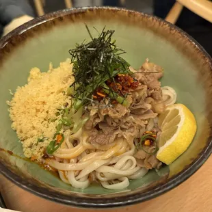 Spicy Beef Udon