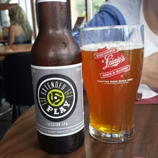 Good beer. Gross, dirty, bad-smelling glass.