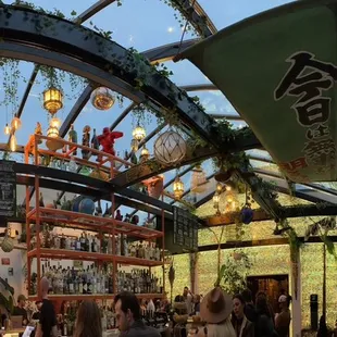 a view of the interior of somerset bar