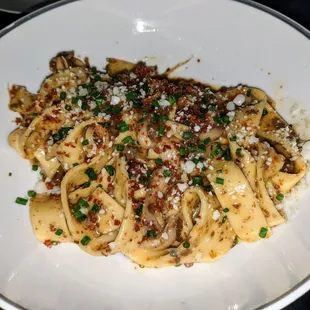 Mushroom Bolognese Taglialini