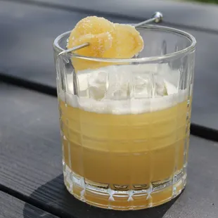 Hand crafted cocktail: The Penicillin