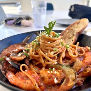 Tomato Seafood Pasta