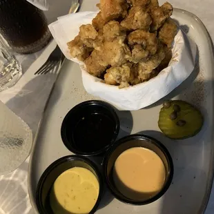 Lobster &amp; salmon bites