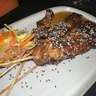 Jerk Chicken Satay