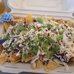 nachos, food
