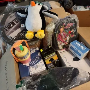 This was inside the mystery box