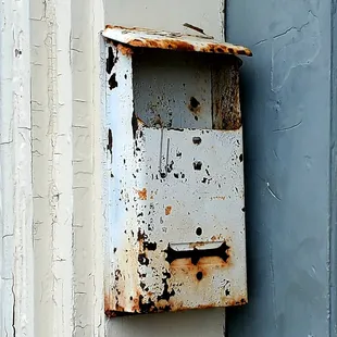 mailbox by entrance door