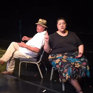 Paul Hammack and Cici Salcido in Anna in the Tropics