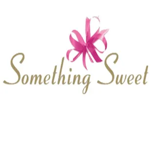 the logo for something sweet