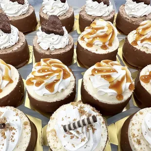 Creative, reasonably sized portions for irresistible treats change often