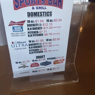 Happy Hour Specials
