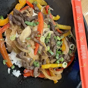 Bulgogi beef bo was so delicious and flavorful.