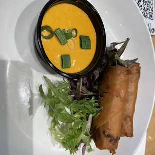 The most delicious egg rolls that I've had in my life anywhere period. Hello!