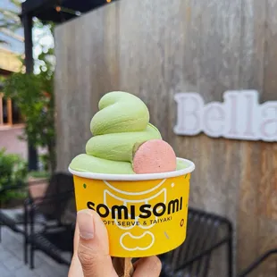 Matcha Soft Serve