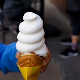 Milk Flavored Soft Serve