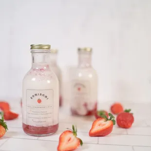 Real Strawberry Milk can only be made with the freshest ingredients!