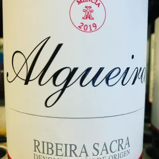 a close up of a bottle of wine